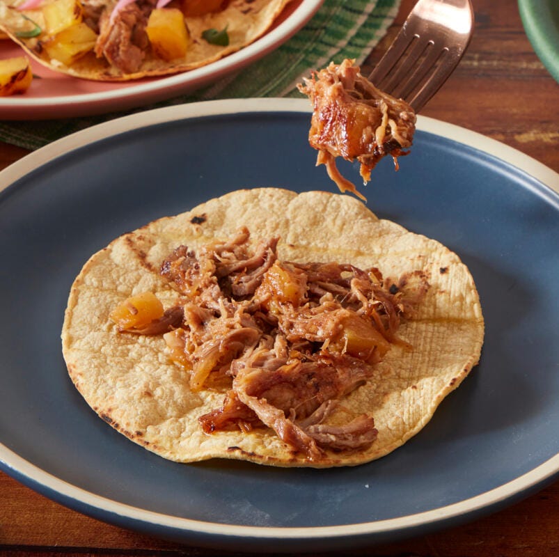Slow Cooker Pulled Pork Tacos