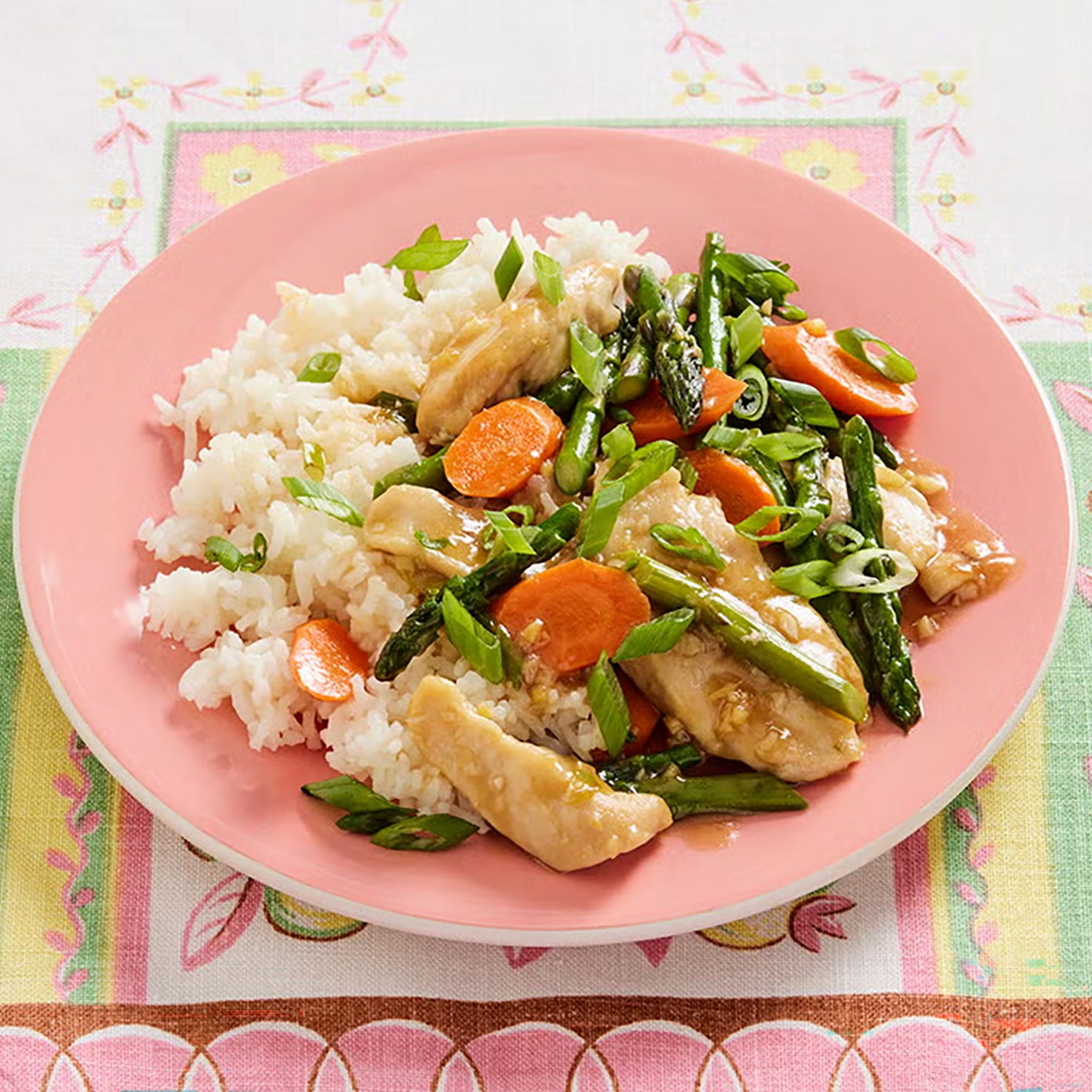 Chicken and Asparagus Stir Fry